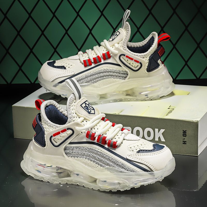  Summer New Flyknit Hollow Mesh Sports and Casual Children's Shoes _voghion.com