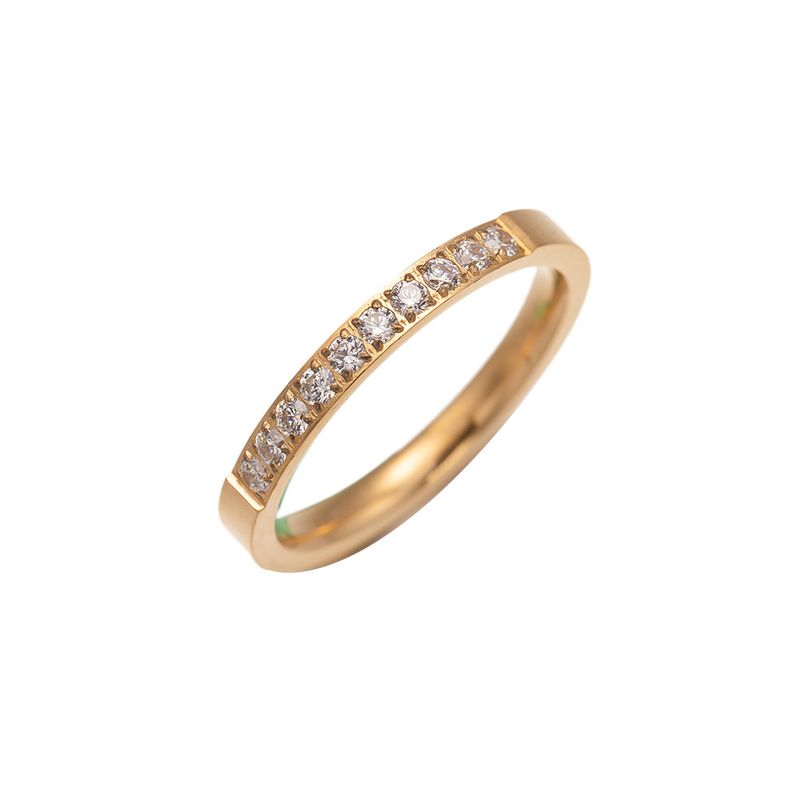 New Fashion Super Shiny Inlaid Zircon For Women, Non-Fading, High-End Feel, Niche Design Ring Accessory_voghion.com