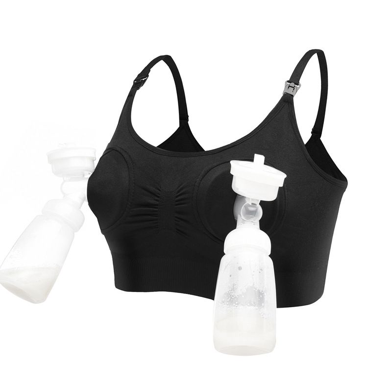 Atacado Sutiã Mãos Livres Bomba de Leite Roupa Interior Para Mulheres Grávidas_voghion.com