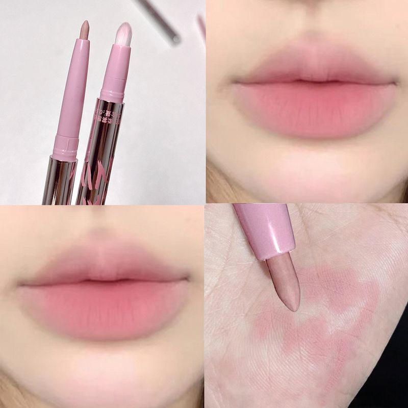 Cappuvini Small Silver Tube Lip Liner Pen_voghion.com