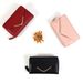 Coin Purses & Holders Simple High End Medium Envelope Women's Wallet Style Zipper Multi Card Slot PU Coin Card Holder_voghion.com
