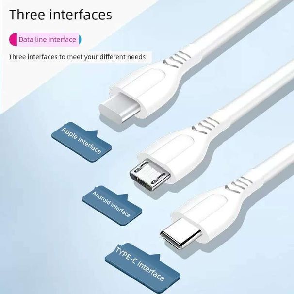 Unbeatable Quality 6A Fast Charge Data For Type-C Android/iphone/Vivo/Oppo/Huawei Flash Charging Cable_voghion.com