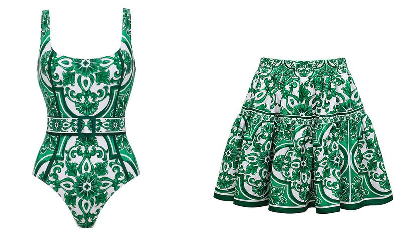 Kadın Giyim Mayo İçine Adım Atın Kadın Plaj Etek Pantolon Moda Kadın Baskılı Askılı İnce Sırtı Açık Seksi Etek_voghion.com