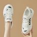 Women's Fashion Chunky Sneakers - Breathable Mesh Dad Shoes White Platform Shoes For Casual Wear_voghion.com