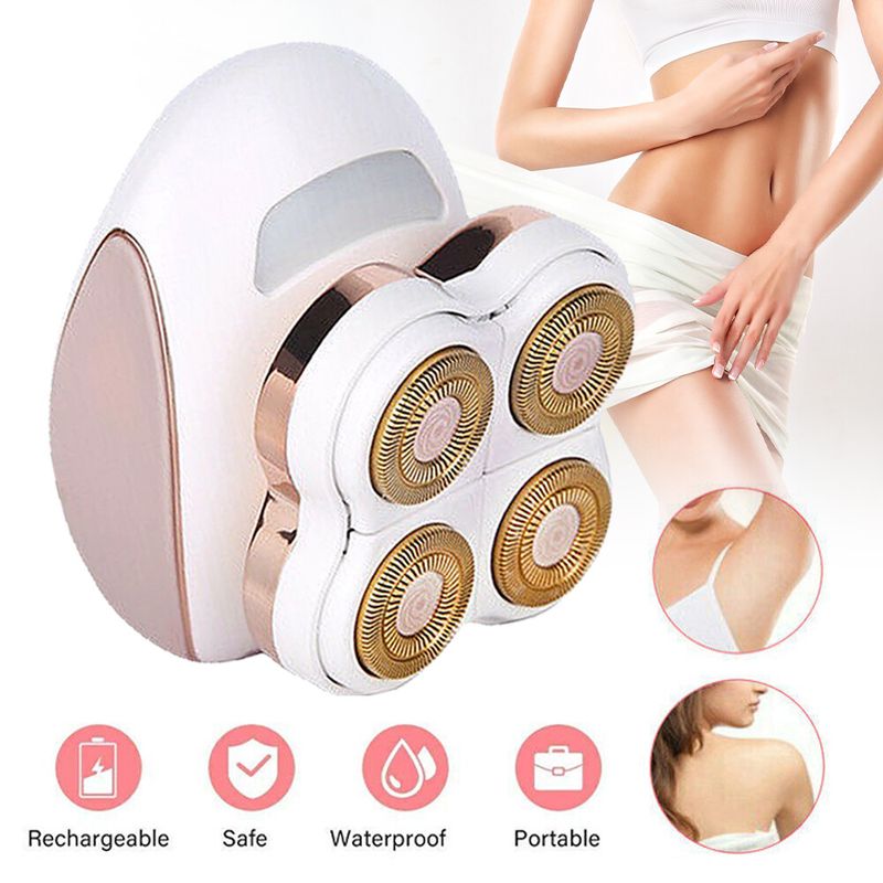 Épilateur électrique pour femmes, rasoir pour épilation du visage, des jambes et du maillot_voghion.com