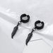 Clip Earrings Men's Personalized Ear Clips Without Piercings, High End Niche Trendy Men, No Need To Pierce The Ears_voghion.com