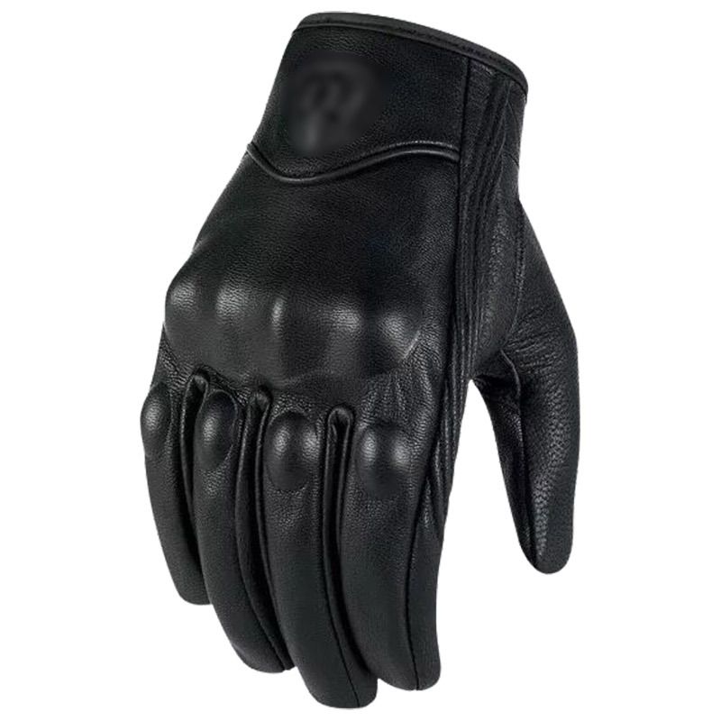 Novas luvas de motocicleta Knight luvas de pele de carneiro ao ar livre off-road luvas de motocicleta de corrida fabricantes atacado mudança padrão_voghion.com