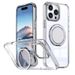 360 Grad Rotatiounsringhalter Kickstand Matéiert Transparent Hart PC Kloer Réckcover Luxus Telefonshülle Fir 16 Plus 16 Pro Max_voghion.com