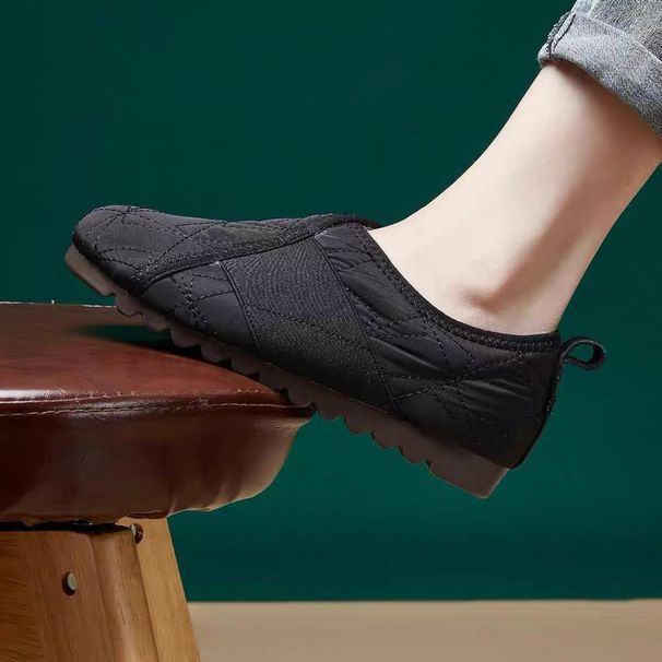 Snow Boots For Women, 2024 New Cotton Winter With Added Fleece Thickened Women's Shoes, Waterproof, Comfortable,_voghion.com