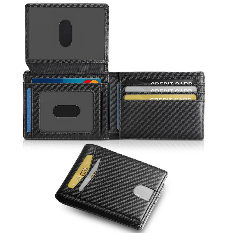 Hochwertige neue Herrenbrieftasche aus echtem Leder, weiche Herrenbrieftasche, ultradünne Brieftasche für Männer_voghion.com