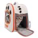 Pet Bag Outdoor Portable Large Space Handbag Foldable Easy Storage Transparent Cat Backpack_voghion.com