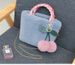 Borsa di peluche Borsa di peluche Borsa di ciliegie Borsa carina per ragazza Borsa a tracolla autunnale e invernale_voghion.com