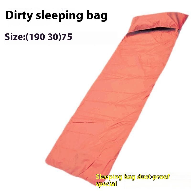 Sleeping Bag For Adults, Single Person, Outdoor Camping, Portable, Winter Thickened, Machine Washable, Nap, Dirt-Proof,_voghion.com