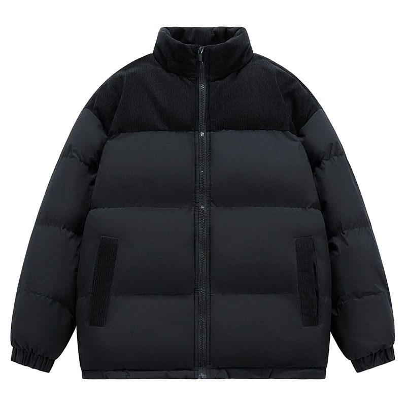 Piumino reversibile da uomo – Cappotto invernale oversize con stampa a righe (7 colori)_voghion.com