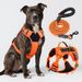 New Pet Vest Style Reflective Leash Explosion-Proof Tactical Dog Harness_voghion.com