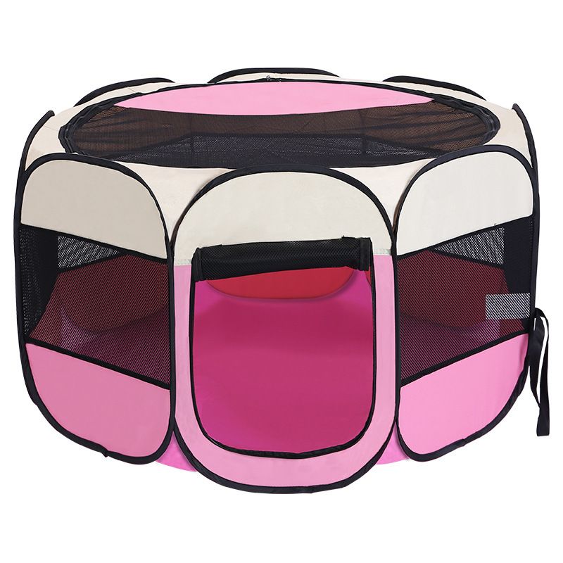 Husdjur åttakantigt staket Vikbart Stor bur Hembo Four Seasons Universal Cat Delivery Room_voghion.com