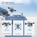 4DRC V14 RC WIFI FPV 4K HD Wide Angle Dual Camera Quadcopter Portable With Bag ,2 Batteries Drone For Beginner,Headless_voghion.com