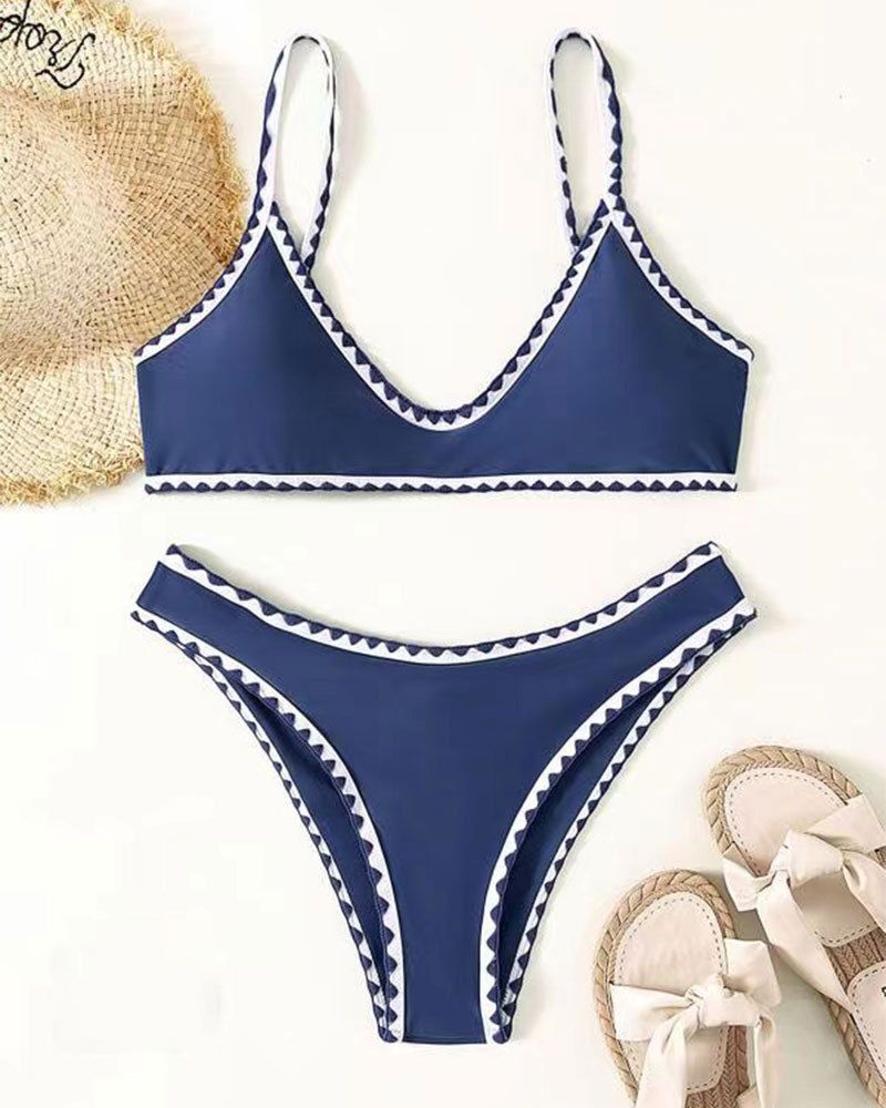 Beliebte bademode ins stil frauen badeanzug strand bikini anzug bikini_voghion.com