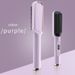 Smart Comb Negative Flat Iron Hot Hair Straightener Brush_voghion.com