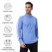 Outdoor Autumn/Winter Merino Wool Quick-drying Clothes Breathable And Warm Merino Sports Skiing Men's Half Zip Long Sleeves_voghion.com