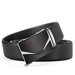 HOT Men's Alloy Automatic Buckle Business Brand Designer PU Belt_voghion.com