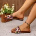 Hausschuhe Damen 2025 Sommerstil Mode Square Toe Designer Sandalen Täglich Lässig Bequeme Urlaubsstrandschuhe Plus_voghion.com
