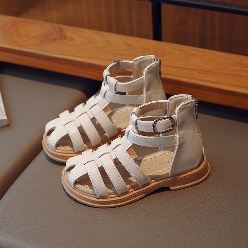 Mutter & Kinder Mädchen sandalen Koreanische sommer neue mädchen casual sandalen für mittlere und große kinder weiche sohle modische internet celebrity römischen schuhe_voghion.com