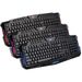 M200 Tri Farbe Hintergrundbeleuchtung Crack Spiel 104 Schlüssel Verdrahtete Tastatur_voghion.com
