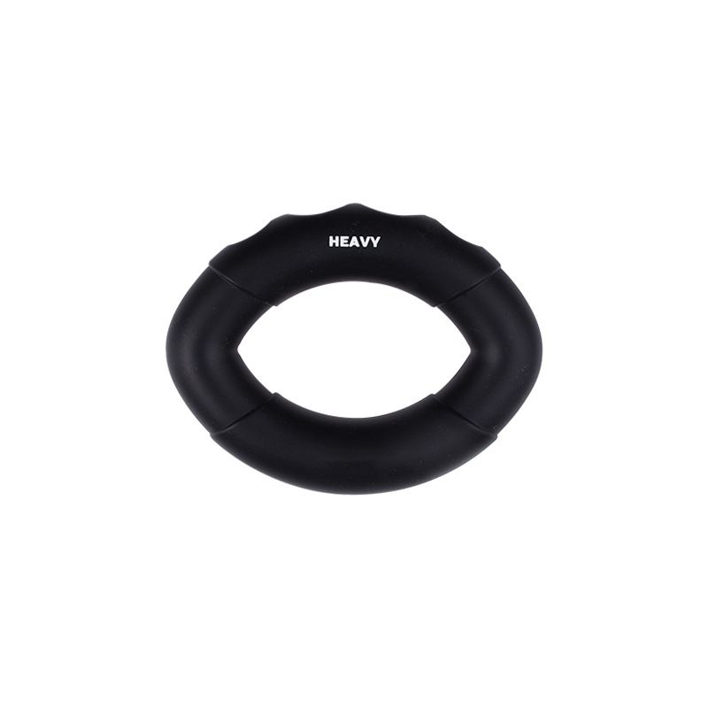 Elliptical grip ring Mouth grip ring hand grip strengthener Silicone wrist strengthener rehabilitation training exercise supplies_voghion.com