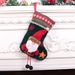 Lillian Cross-Border New Hot-Selling Supplies Medium Size Doll Stocking Cartoon 3D Christmas Ornament Decoration Gift_voghion.com