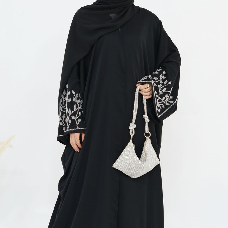 Exquisite Strickjacke mit Perlenbesatz für Damen_voghion.com
