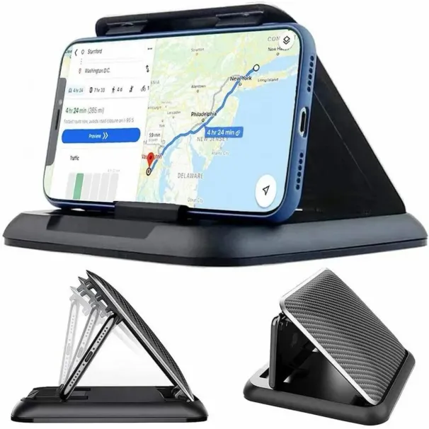 Supporto per auto semplice, supporto per telefono cellulare, supporto per installazione facile, per auto, cellulare_voghion.com