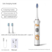 Advanced Kids Sonic Toothbrush - 5 Speeds For Cavity Prevention & Whitening, Long-Lasting Battery_voghion.com