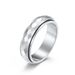 INS Neutral Cold Style Dia Titanium Rotating Ring To Relieve Stress And Anxiety Stainless Steel Hand Jewelry_voghion.com