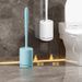 Scandinavian Design Punch-Free Wall-Mounted Toilet Brush - 360° No Dead Angle Cleaning & Long Handle
_voghion.com