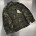 Women's Clothing Trendy Brand Military Green Camouflage Washed Old Jacket With Patch On The Back Lapel Long Sleeved Shirt For Men And Women Vibe Style_voghion.com