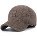 Retro Wolle Winter Für Männer Ohr Abdeckung Kappe Sport Golf Baseball Snap back Frauen Papa Hut Caps Ohrenklappen Hüte_voghion.com
