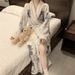 nightgown Women's Autumn And Winter Thickened Loose And Comfortable High-end Women's Bathrobe_voghion.com