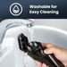 Elektrischer Herren-Rasierer, kabellos, Trocken-/Nassrasierer, Dual-Use-Rotationsrasierer, wasserdicht, USB-Schnellladefunktion, Pflege empfindlicher Haut – Pop-up_voghion.com