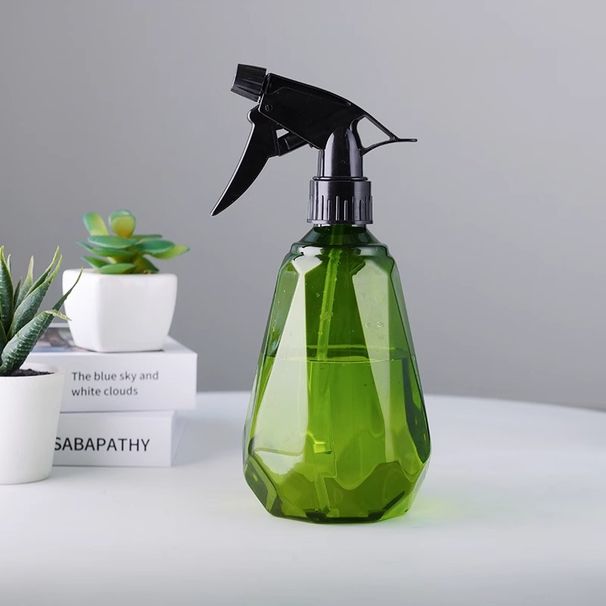 Flacone spray portatile – Nebulizzatore per piante da 500 ml per uso interno/esterno (verde foglia e grigio siderale, materiale PE, leggero e resistente)_voghion.com