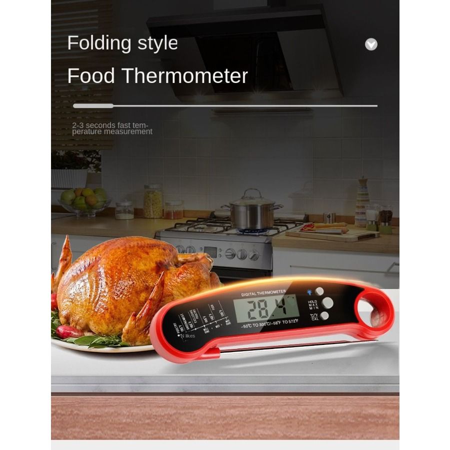 Per grigliate impermeabili con retroilluminazione, con il termometro Ultra Read, migliore e cottura veloce della carne. Termometro istantaneo Cal_voghion.com