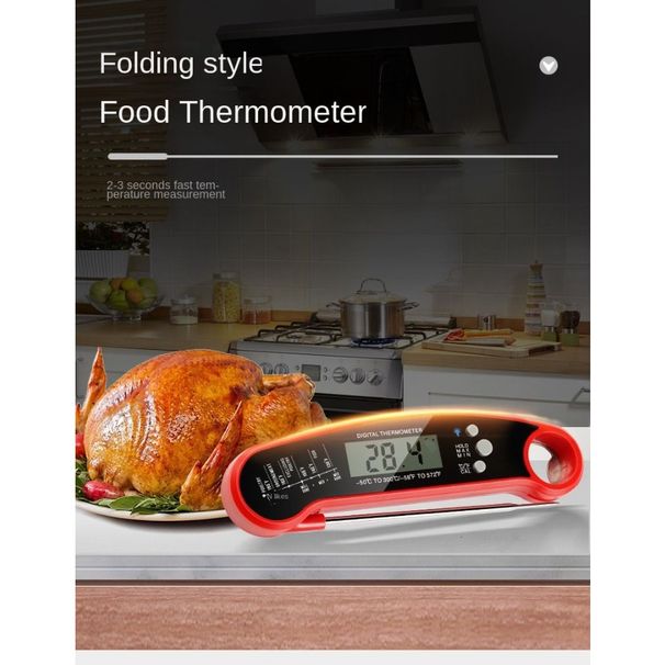 Per grigliate impermeabili con retroilluminazione, con il termometro Ultra Read, migliore e cottura veloce della carne. Termometro istantaneo Cal_voghion.com