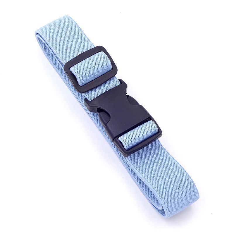 HOT Children's Boys Girls Elementary School Training Summer Insert Buckle Pants Belt Woven Waistband Mult-colors_voghion.com