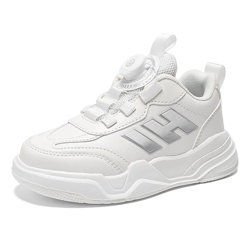 New Spring and Autumn 2025 Fashionable Breathable and Warm Boys' and Girls' Sports Shoes, Mid to Large Size, Trendy and Versatile Soft Sole Running_voghion.com