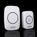 Wireless Doorbell With Long Range Remote - Ideal For Elderly & Home Security, 300m Coverage, 38 Chime Tones, AC Powered_voghion.com