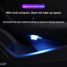 Dach Auto Innen Modifikation Dekoration Lieferungen Drahtlose Sensor Tür LED Atmosphäre Lichter_voghion.com