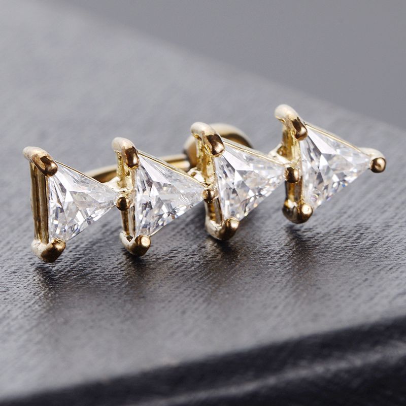 Körperpiercing Schmuck Mode übertrieben Punk schwarz durchbohrt Bauchnabel Ring Schnalle_voghion.com