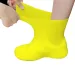1 paio di copriscarpe impermeabili in silicone, resistenti alle labbra, in gomma, per stivali da pioggia, accessori per le giornate piovose all'aperto_voghion.com