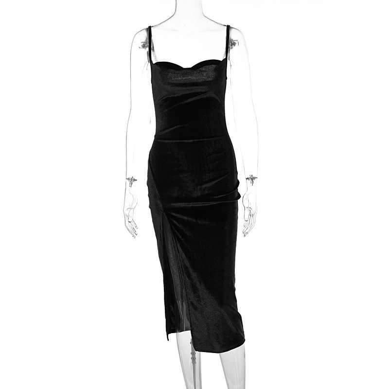 Damen Casual Fashion Kleidung Sexy Slim Rock Fit Kleid_voghion.com