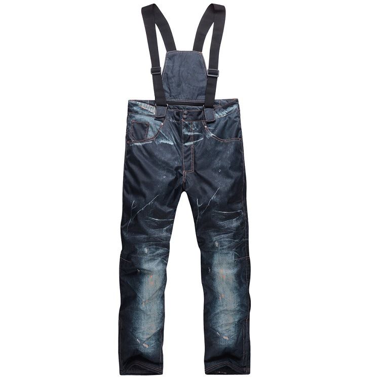 Jeans Sci Antivento, Impermeabile, Spesso, Caldo e Durevole Pantaloni di Cotone_voghion.com